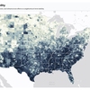 Overall Climate Vulnerability Map of U.S.