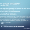 Breakout Group Discussion